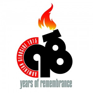 Armenian Genocide Logo 98th Commemoration 2013 by Mher Tavidian